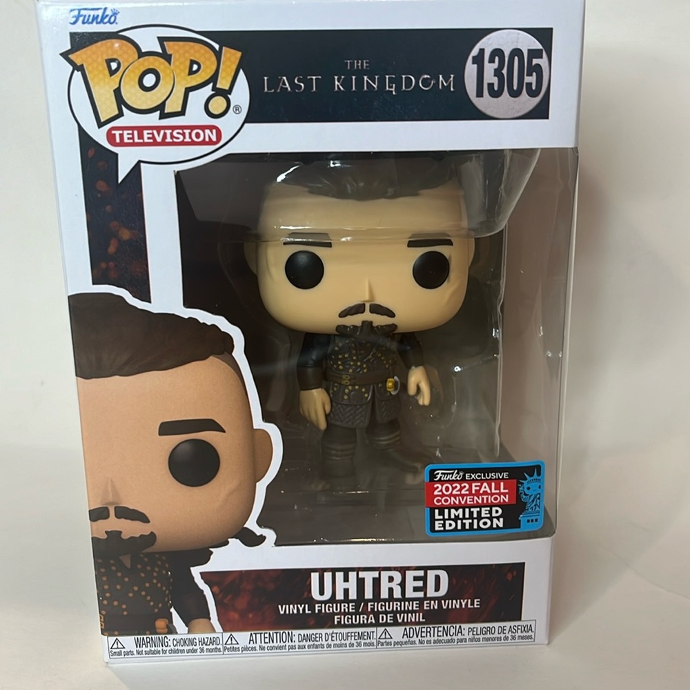 Funko Pop Uhtred 2022 NYCC Limited Edition - The Last Kingdom Vinyl Figure NIP